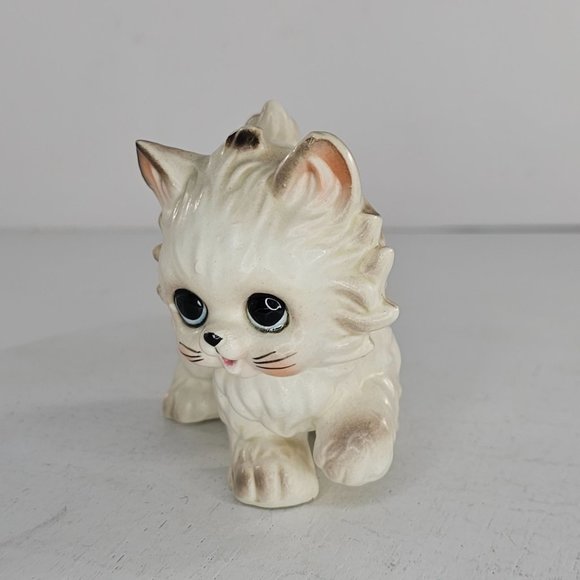 Vintage Josef Originals Persian Kitten Walking Figurine White Cat - Picture 7 of 8